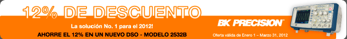 Osciloscopio Digital BK Precision 2532B