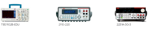 Paquete Tektronix 3 en 1: osciloscopio, generador de funciones y multímetro