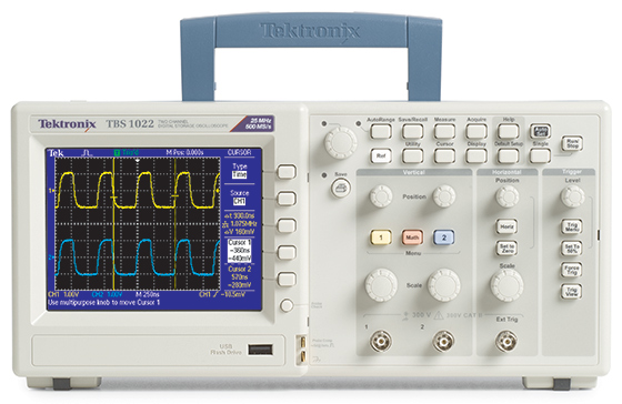 Osciloscopios Tektronix serie TBS1000 en oferta