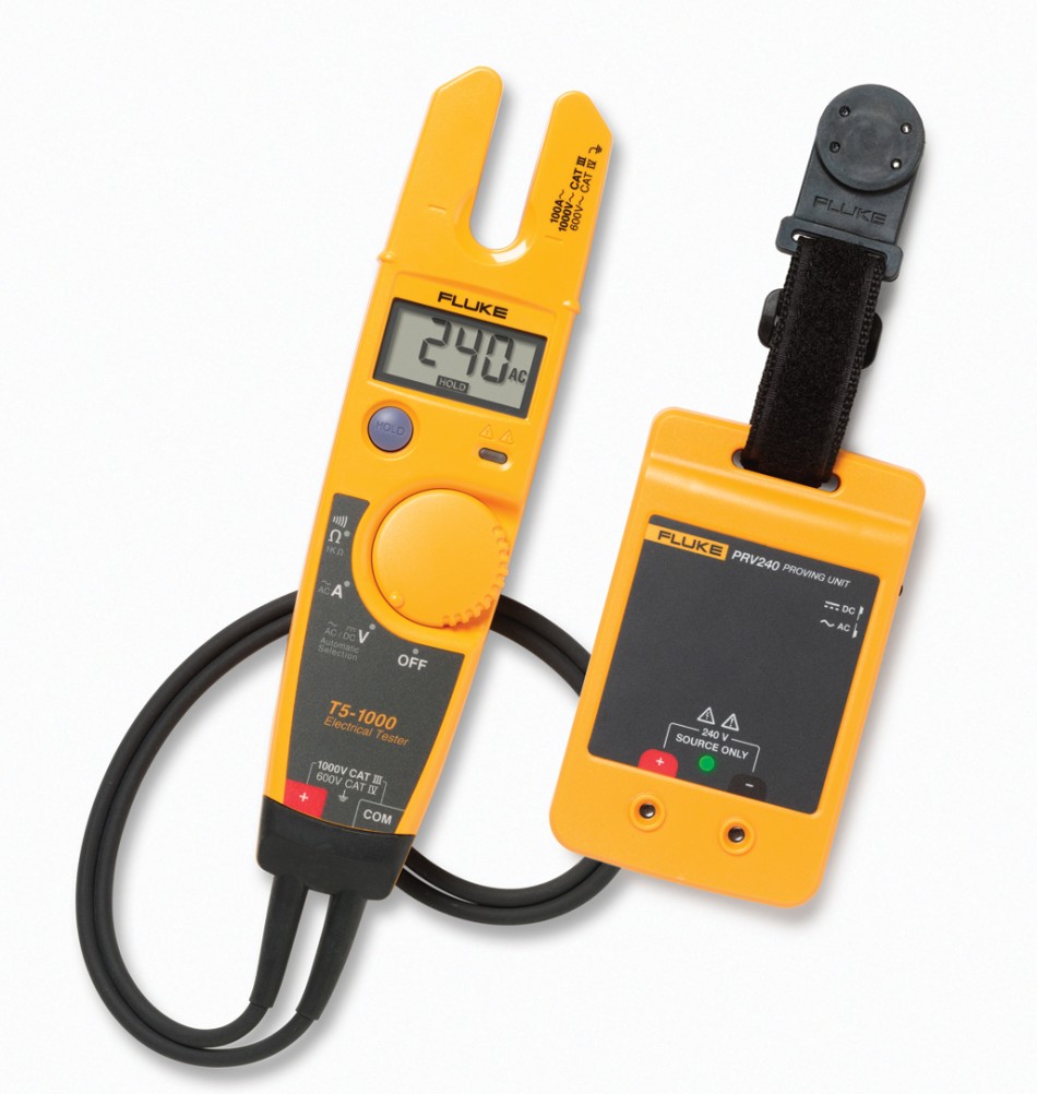 inicial cámara ingresos Fluke T5-1000+PRV240 - Kit Medidor de Voltaje con Probador PRV240