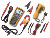Fluke 1587ET - Kit Avanzado de Multímetro Digital Portátil para la Solución de Problemas Eléctricos