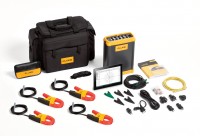 Fluke 1750-ET - Registrador de potencia eléctrica con 4 Pinzas 400A
