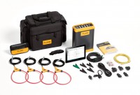 Fluke 1750-TF-ET - Registrador de potencia eléctrica con 4 Pinzas Flexibles 1,000A