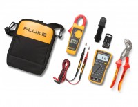 Fluke 117+323-Promo - Kit Multímetro de Electricistas y Pinza Amperimétrica. Gratis Pinza Aislada