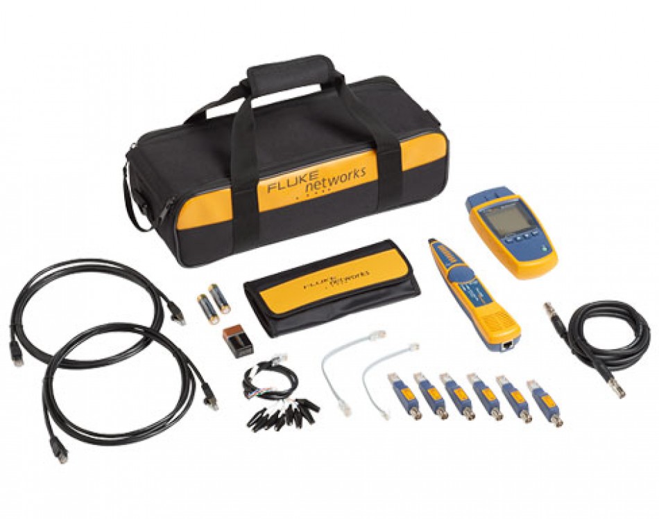 Fluke Networks MS2KIT Kit profesional con verificador de cableado