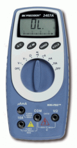BK Precision 2407A - Multímetro Digital Portátil 3 3/4 Dígitos