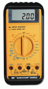 BK Precision 2860A - Multímetro Digital Portátil 3 1/2 Dígitos