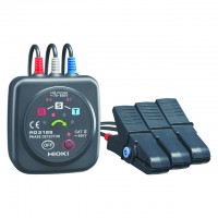 Hioki PD3129 - Medidor de rotación de fase con pinzas de contacto no metálico 600V