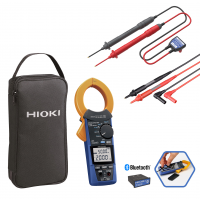 Hioki CM4373-93 - Kit Pinza Amperimétrica 2,000A AC/DC, ⌀ 55mm. Con Bluetooth y sonda P2010