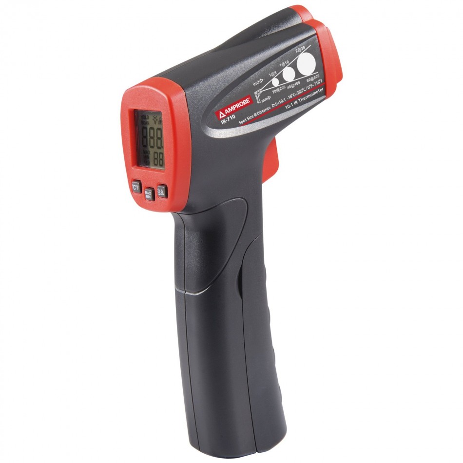 50°C~380°C 58°~716°F Termometro Digital Laser Infrarojo Pistola De Temperature