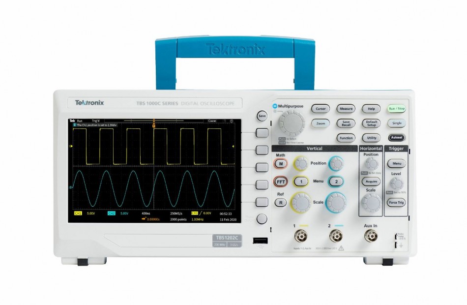 Tektronix TBS1052C - Osciloscopio digital de banco 50 MHz