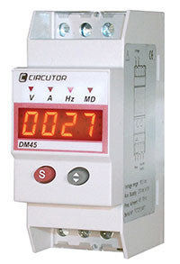 Circutor M20931 - Frecuencímetro para panel (36 x 85 mm); DM45-F